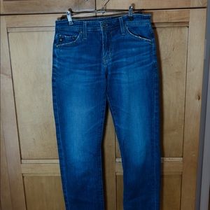 Mens AG Adriano Goldschmied The Graduate Tailored Leg Jean [Size 29x34]